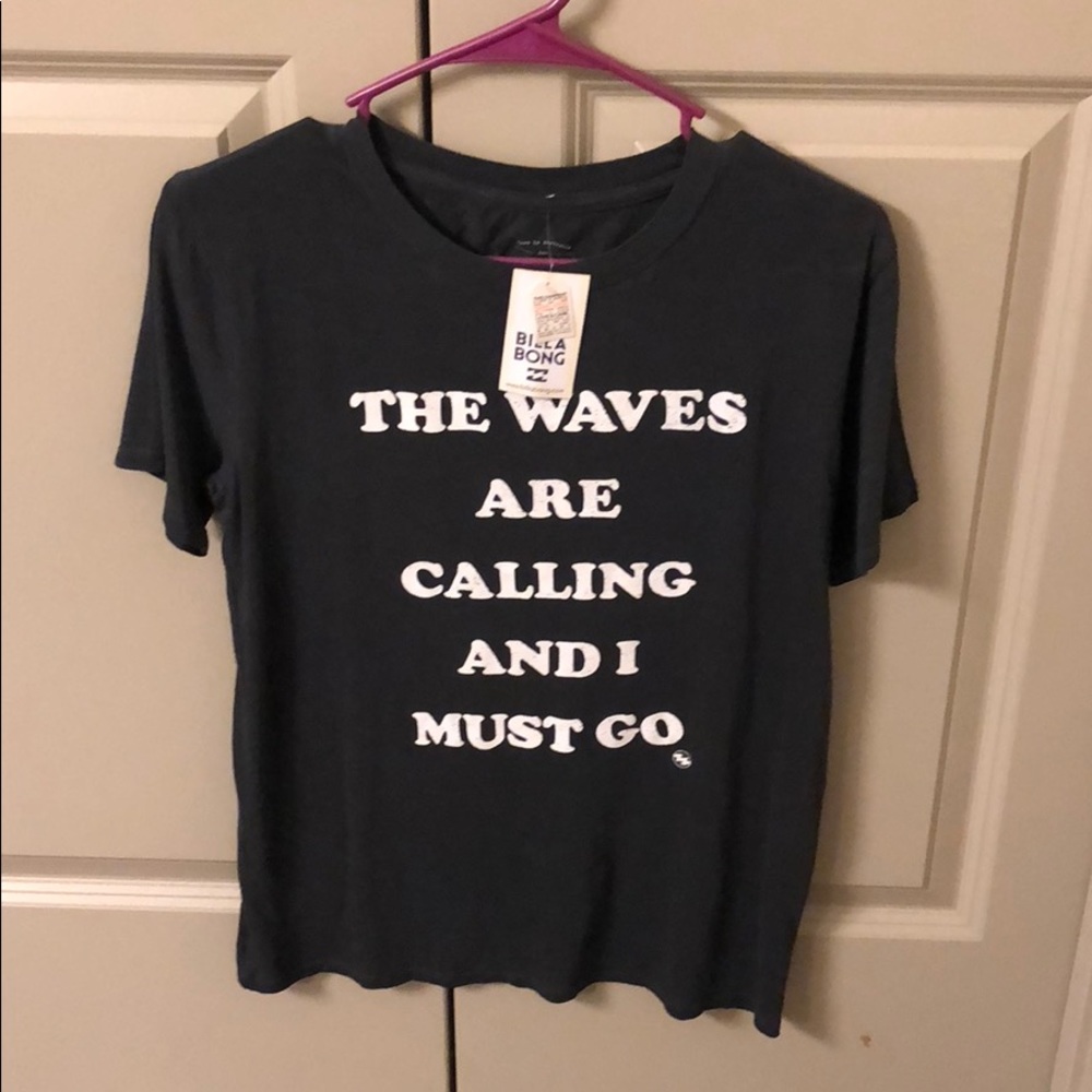 Gray Billabong T shirt